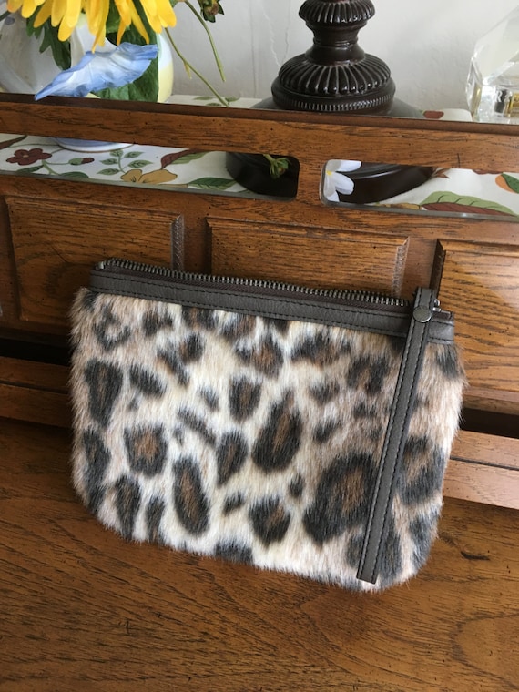 Leopard print purses for sale clearance
