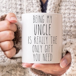 Funny Uncle Gift for Uncles Mug Uncle Gift from Niece Uncle Gift from Nephew Best Uncle Ever Coffee Cup Uncle Birthday Present Gift for Him