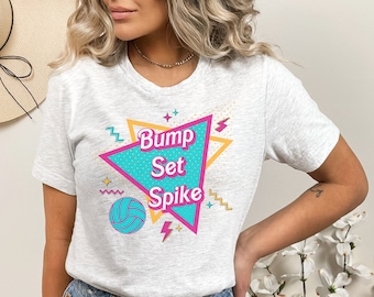 Bump Set Spike, Volleyball Mom Shirt, Volleyball Coach Volleyball Tshirt Volleyball Player Gift Volleyball Team Gift Beach Volleyball Shirts