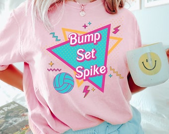 Bump Set Spike Volleyball Mom Shirt, Volleyball Coach, Volleyball Tshirt, Volleyball Player Gift, Volleyball Team Gift, Volleyball Shirts