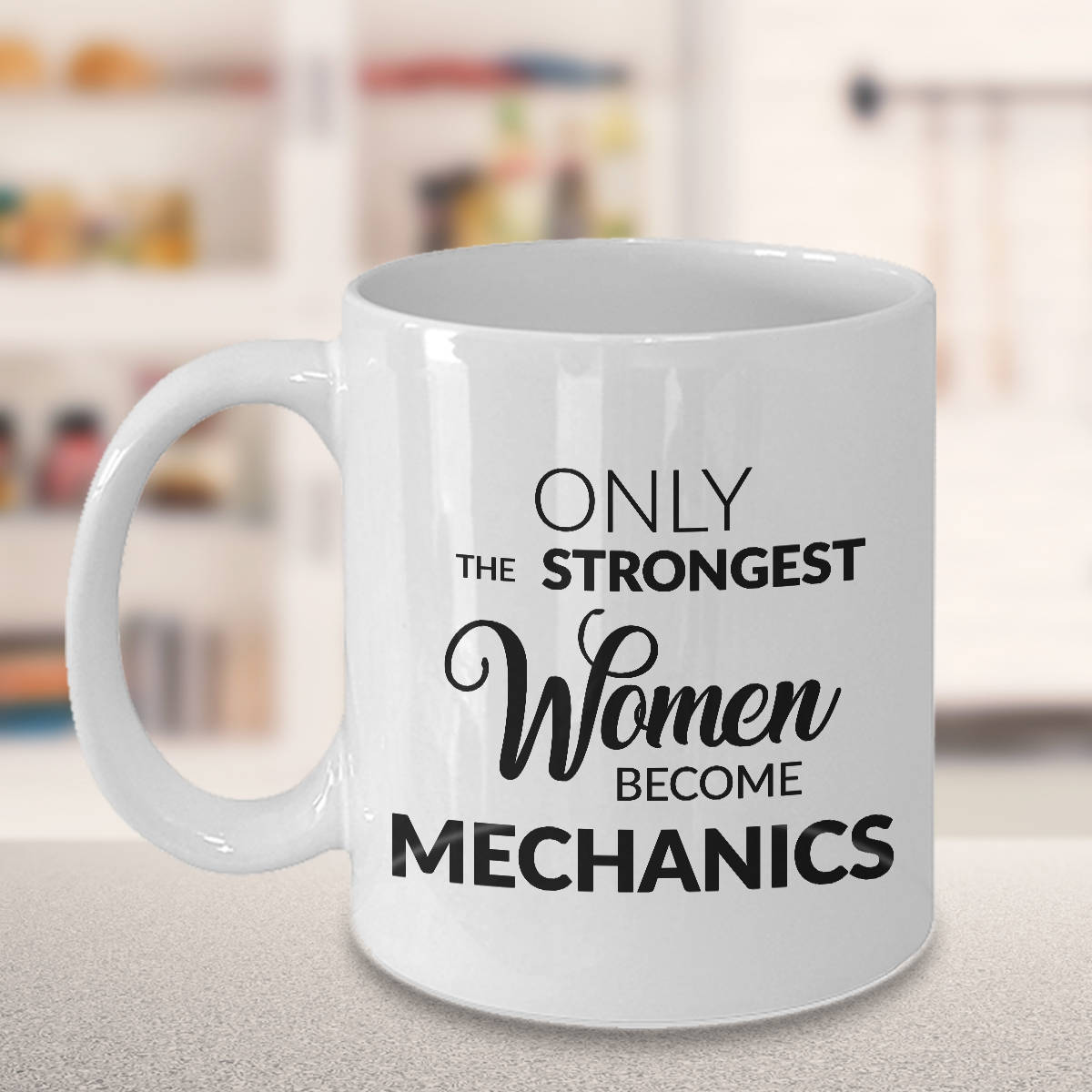 Mechanic Gifts For Women Mechanic Mug Only The Strongest Women Etsy Mechanic Gifts For Women Mechanic Mug Only The Strongest Women Etsy
