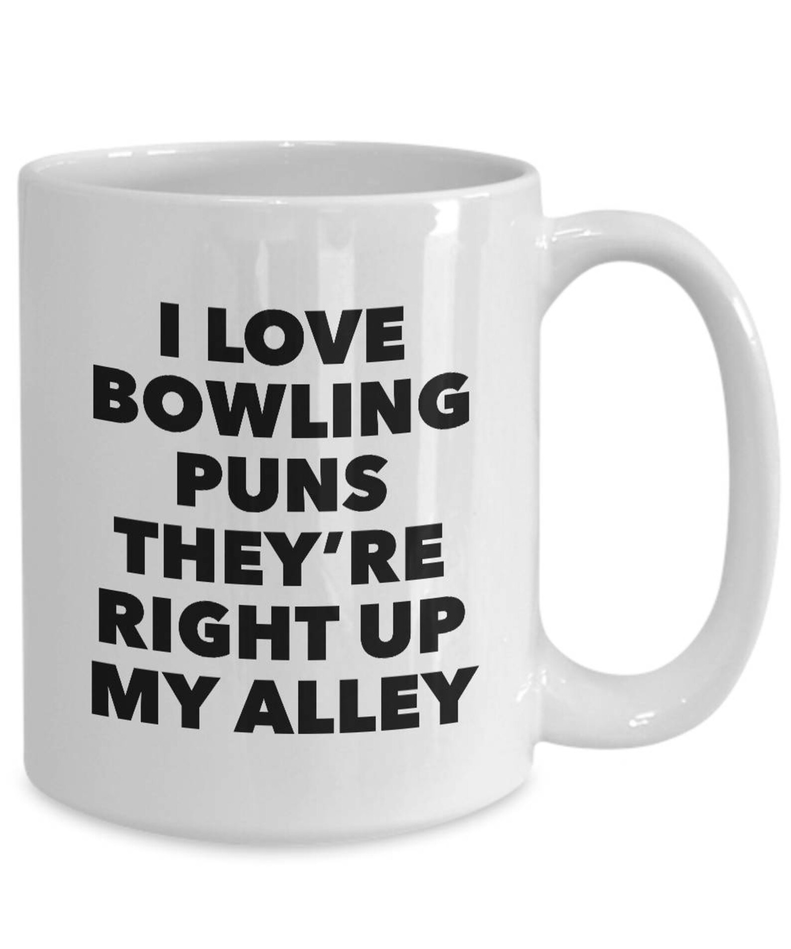 Bowling Coach Gifts Bowling Pun Mug I Love Bowling Puns Etsy