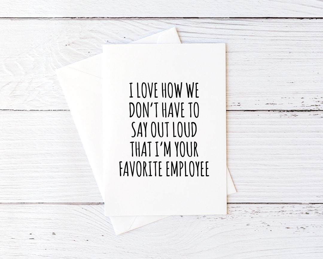 Boss's Day Card for Boss Card Office Humor Happy Bosses Day Funny ...
