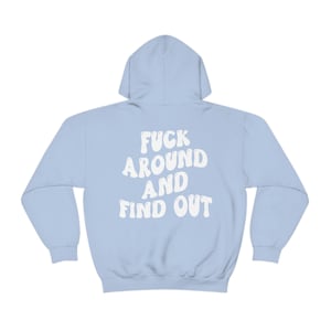 Sarcastic Hoodie, Antisocial Hoodie, Quote Hoodie, Hoodie Words on Back, Fuck Hoodie, Brown Hoodie, Y2K Hoodie, Preppy Hoodie, Mature image 5
