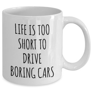 Car Guy Gift Car Enthusiast Gifts for Car Guys Father&#39;s Day Gift Car Guy Gifts For Men Car Mug Coffee Cup Gift for Dad Gifts for Car Lovers