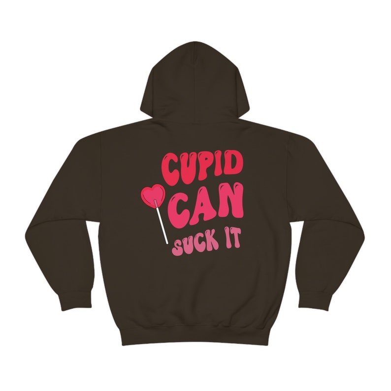 Valentines Hoodie, Anti Valentines Day, Punk Hoodie, Sarcastic Hoodie, Antisocial Hoodie, Quote Hoodie, Hoodie Words on Back image 4