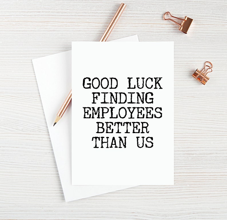 Card for Boss Card Boss Leaving Goodbye Boss Card Boss Etsy