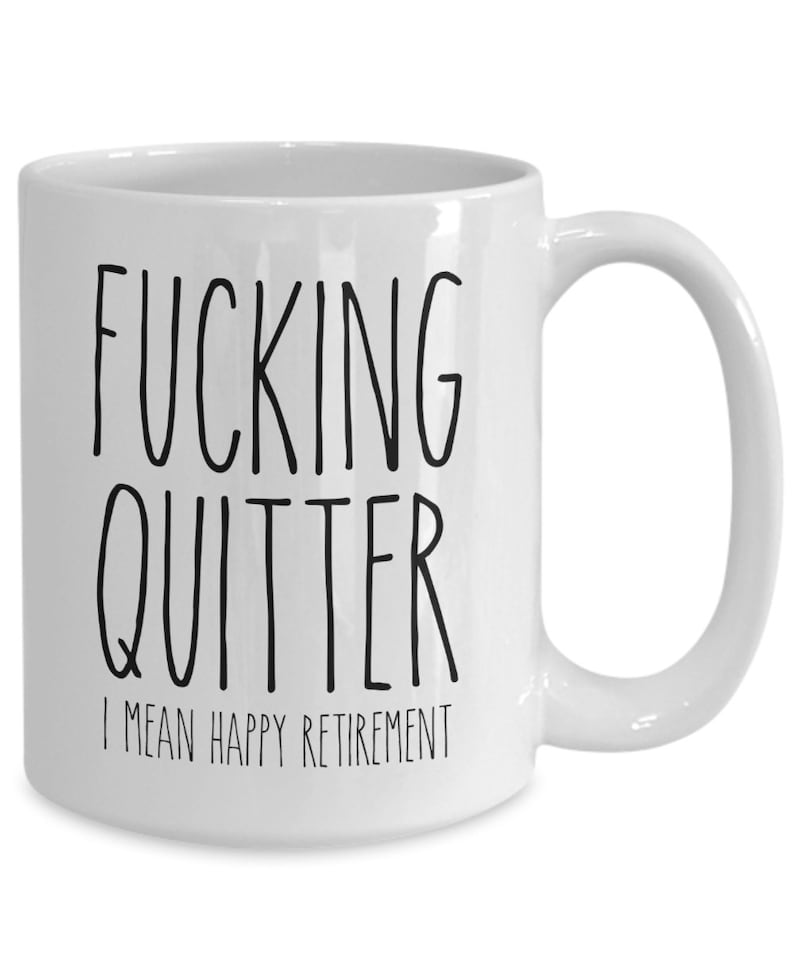 Happy Retirement Gift for Coworker Just Retired Mug Funny Etsy