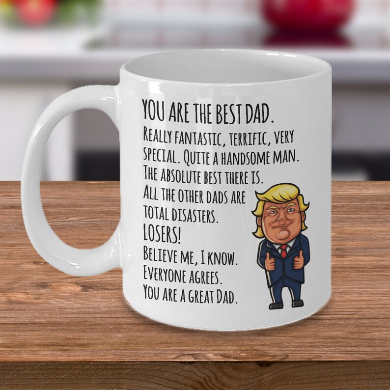 Donald Trump Dad Mug Funny Father's Day Gifts for Dad from | Etsy