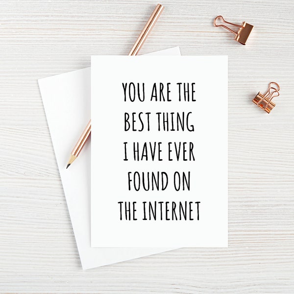 You Are the Best Thing I Found on the Card Etsy You Are the Best Thing I Found on the Card Etsy