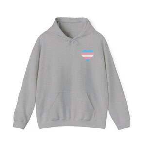 Trans Shirt, Trans Hoodie, Trans Sweatshirt, Trans Pride Shirt, Trans Rights Shirt, Protect Trans Kids, Protect Trans Youth, LGBTQ+ Hoodie image 3