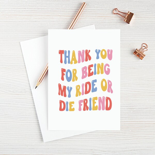 Birthday My Rider Ride or Die Birthday Card - Etsy