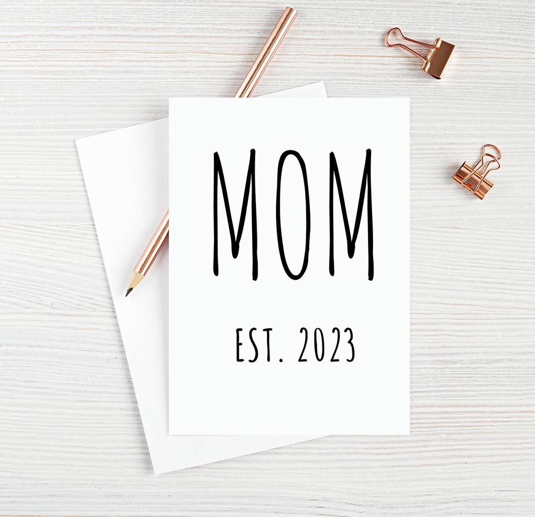 Baby Shower Card for New Mom Expecting Mom Card Pregnancy Etsy