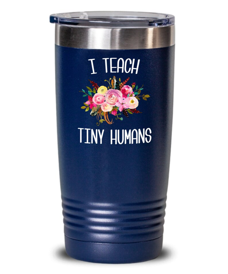 Teaching Tiny Humans Mug Funny Preschool Teacher Tumbler Pre K Kindergarten Gift Daycare Insulated Hot Cold Travel Coffee Cup BPA Free image 9
