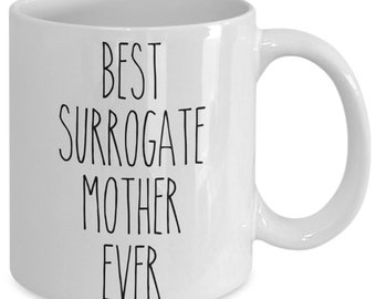 Surrogate Mom Gift Surrogate Mug for Mother's Day Surrogate Gifts Best Surrogate Mother Ever Coffee Cup World's Best Surrogate Mother Gift