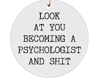 Psychology Gifts, Psychology, School Psychologist, Psychology Major, School Psychology, Psychologist Gift, Psychologist Ornament