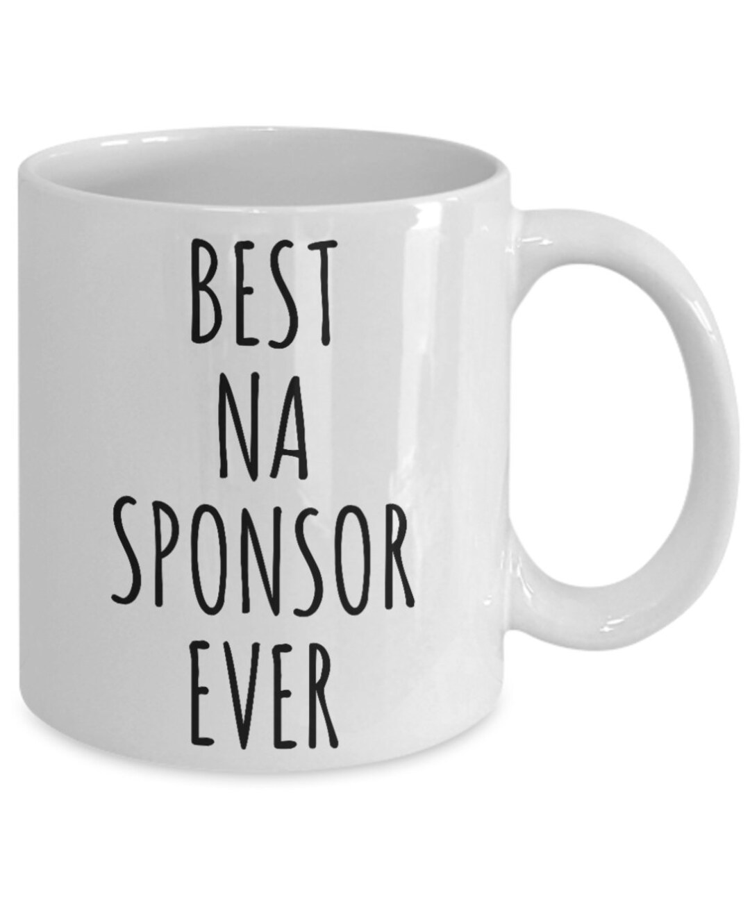 NA Sponsor Gifts NA Sponsor Mug Best Sponsor Ever Sobriety - Etsy