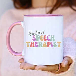 Slp mug, speech therapy mug, slp gift, slp gifts, slp grad gift, speech therapist, speech pathologist, slp graduation gift, coffee cup