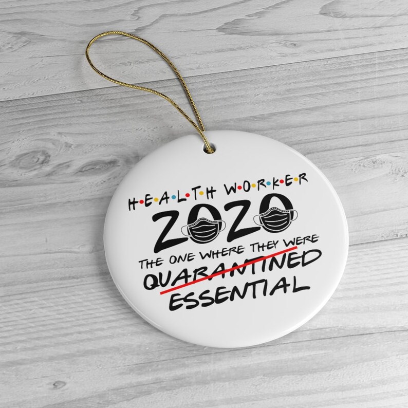 Community Health Care Worker Ornament 2020 Healthcare Gifts Etsy