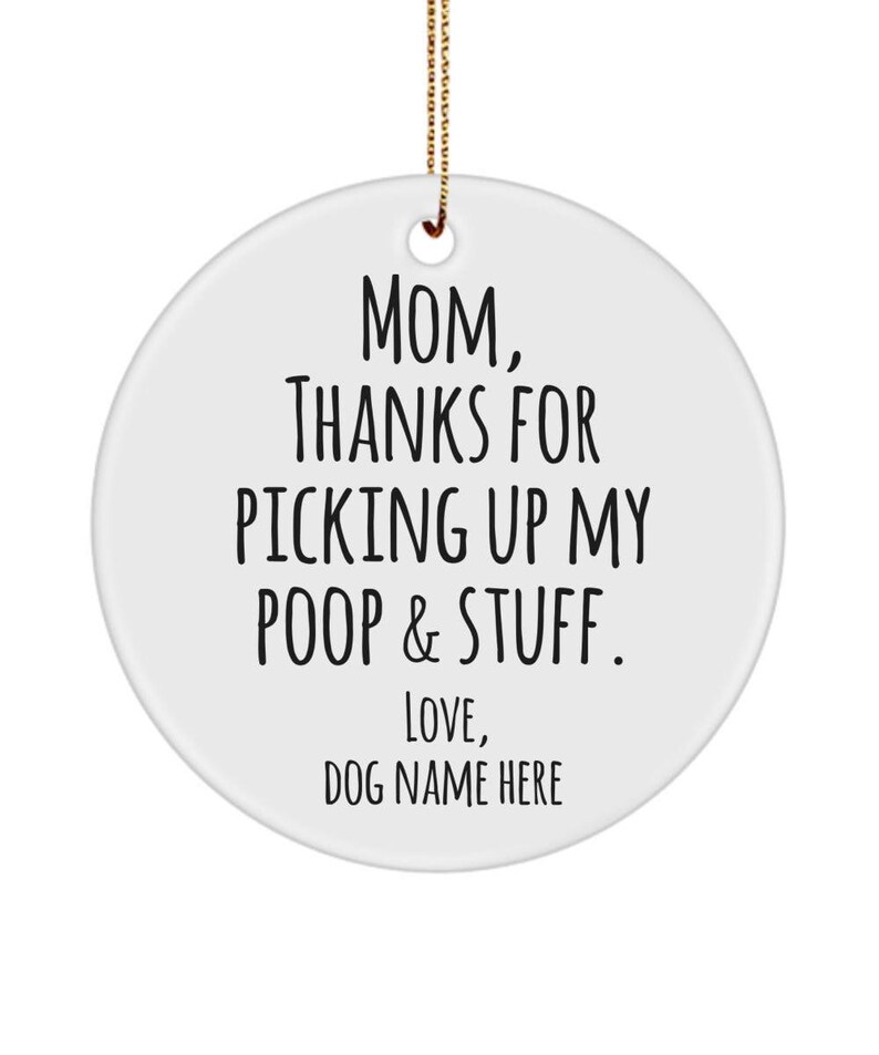 Custom Pet Ornament, Dog Name Ornament, Dog Bone Ornament, Dog First Christmas, Schnauzer Ornament, Beagle Ornament, Maltese Ornament image 3