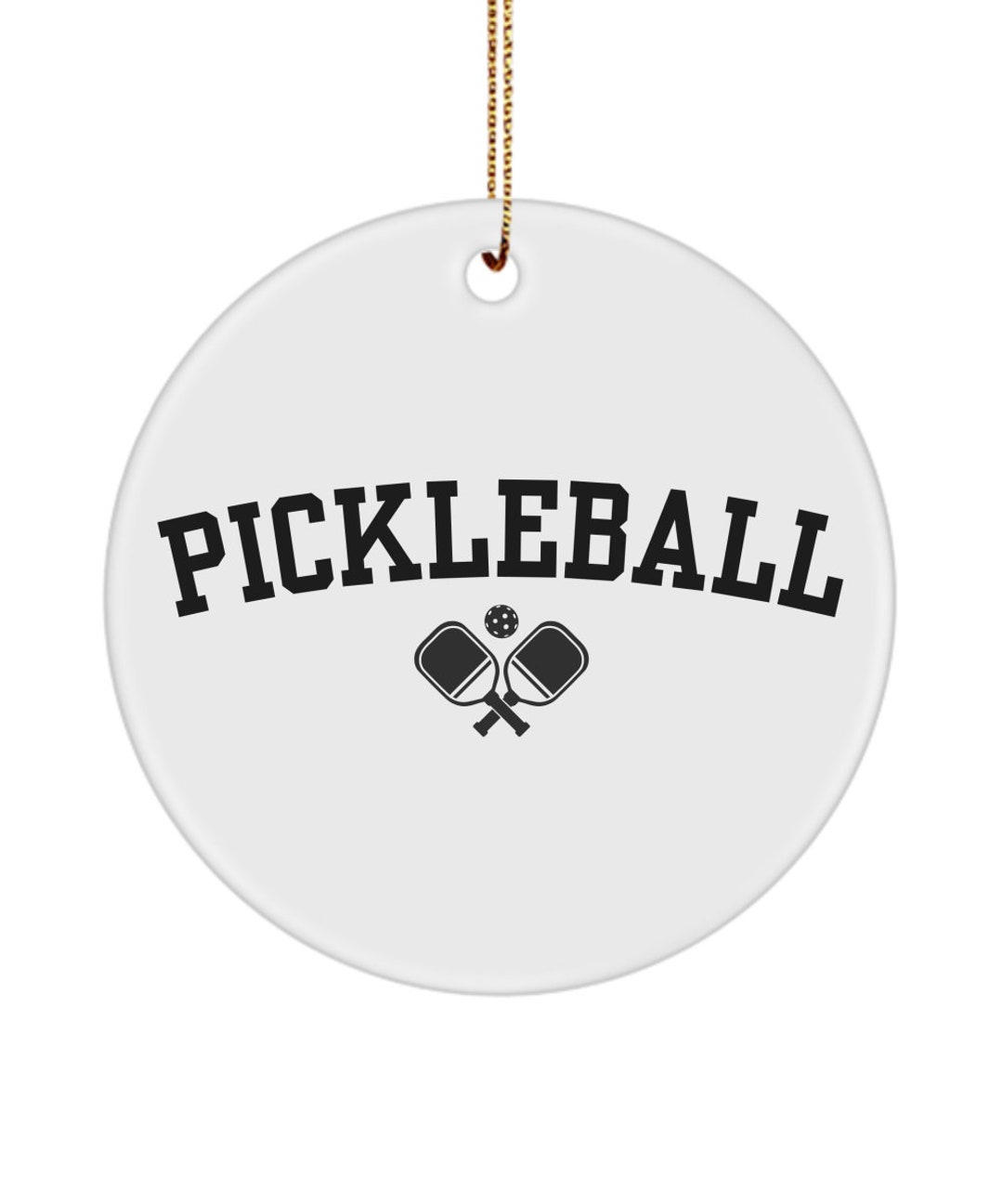 Pickleball Ornament Cute Pickleball Gift for Pickleball Etsy