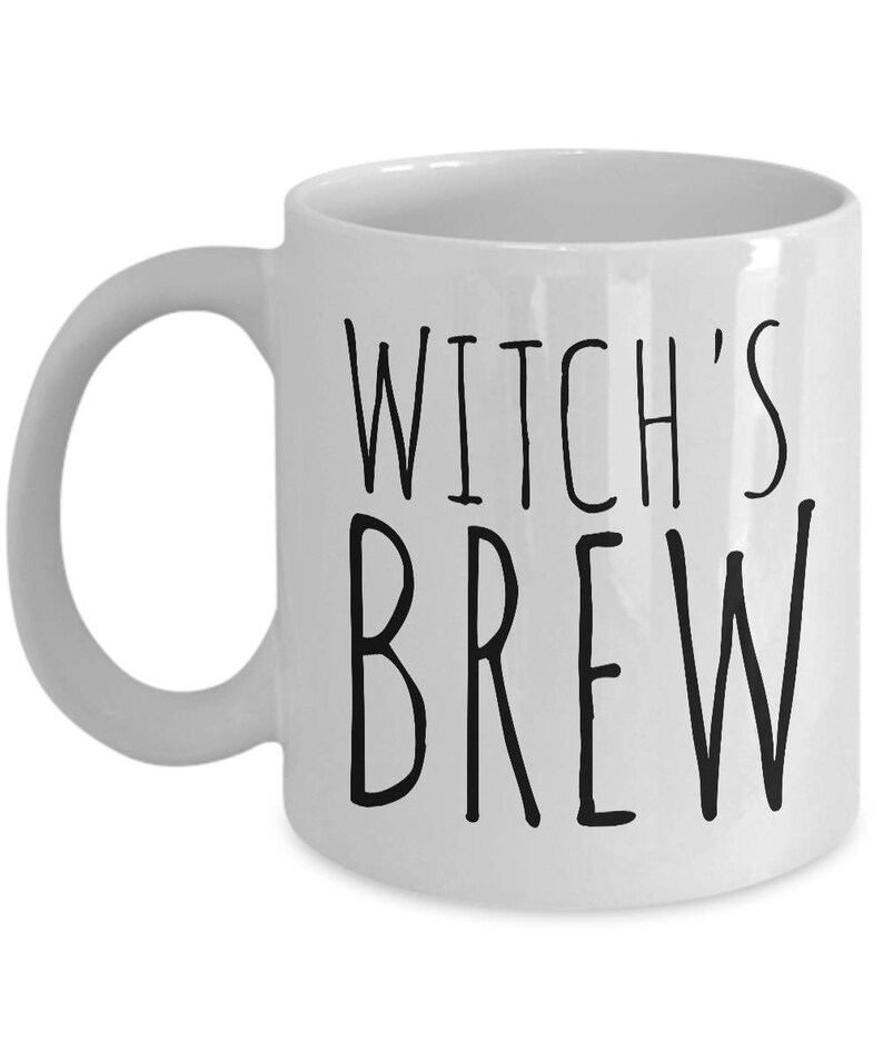 Halloween Mug Witch Mug Witches Brew Coffee Mug Gifts Etsy