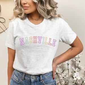 Nashville Shirt, Nashville shirts, Nashville Girls Trip, Nashville Gift, Nashville Bride, Nashville Trip Shirt, Tennessee Shirt, Unisex Tee