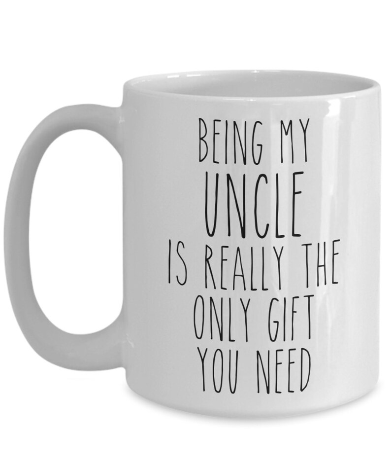 Funny Uncle Gift for Uncles Mug Uncle Gift from Niece Uncle Etsy