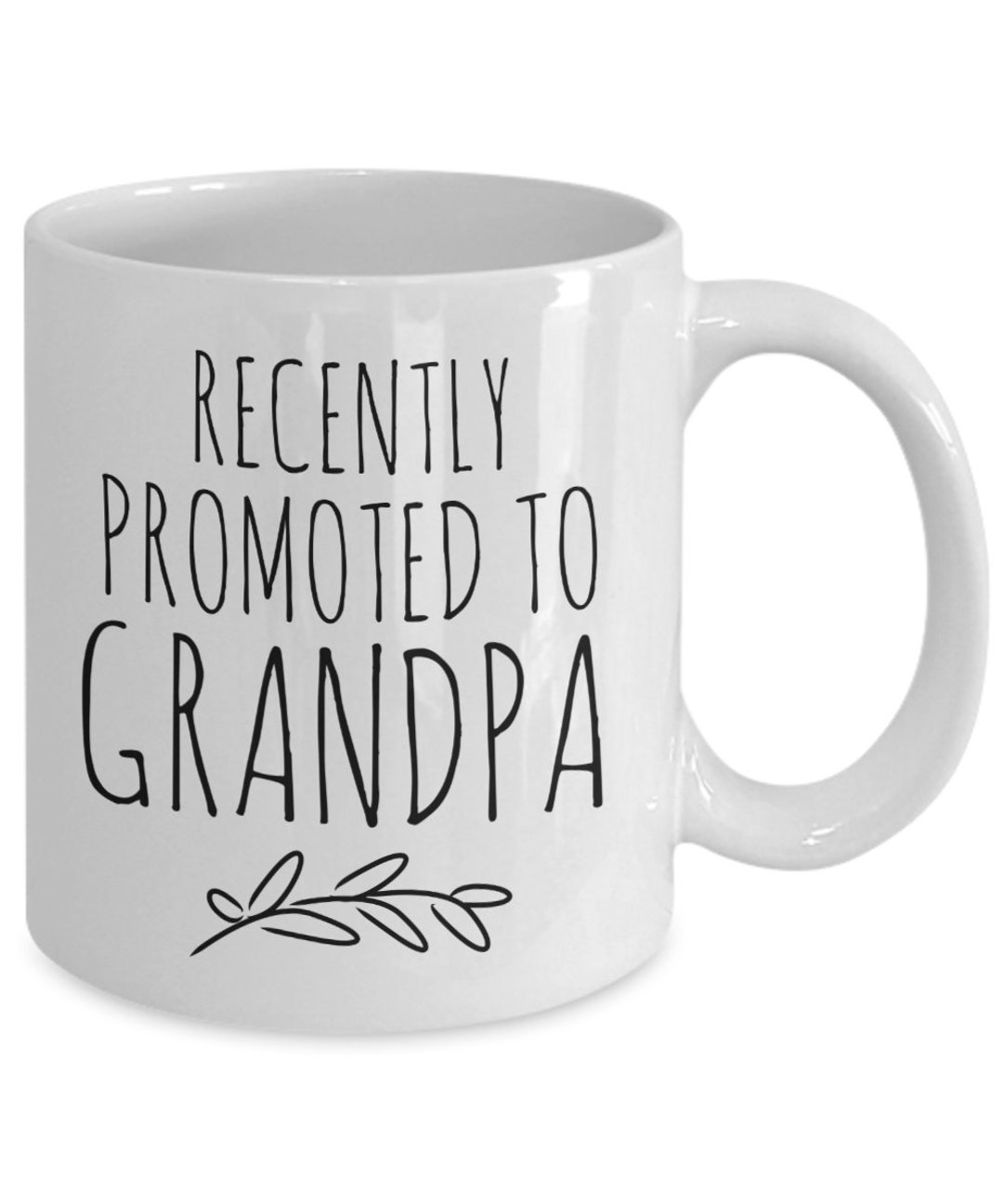 New Grandpa Mug Recently Promoted to Grandpa Mug Funny Future