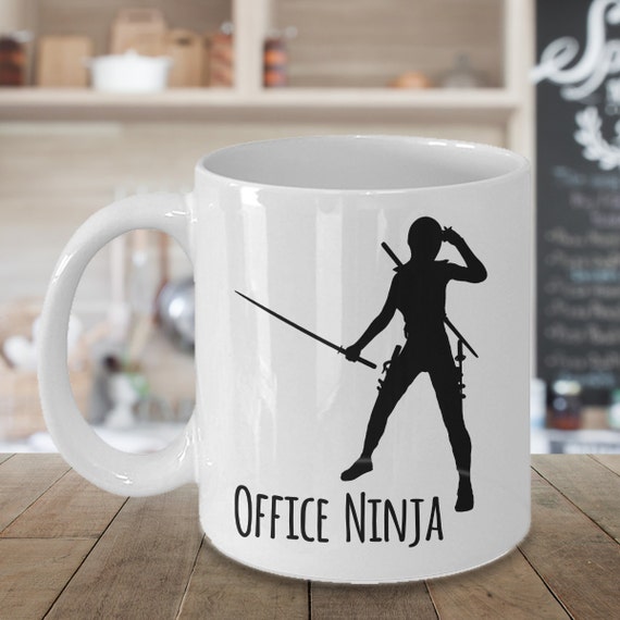 Admin Assistant Gift Office Ninja Mug Coffee Mug Ceramic Tea Cup