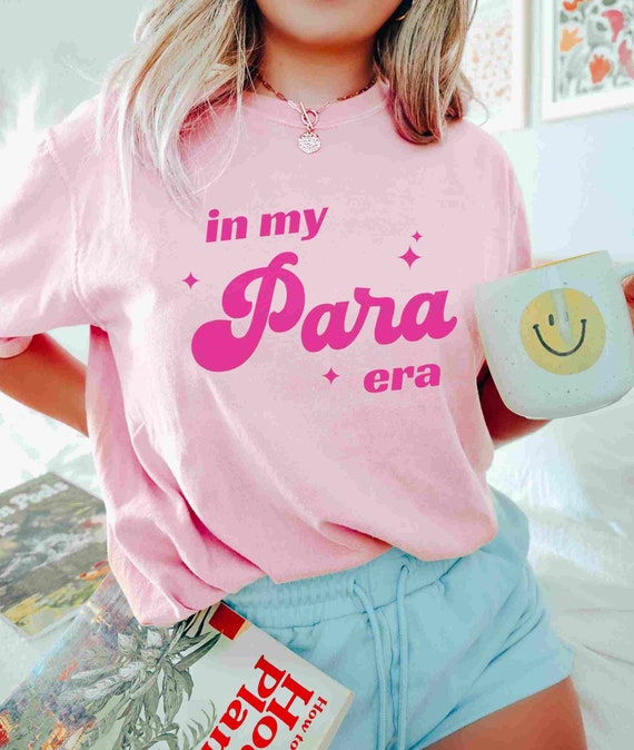 In My Para Era Shirt, Paraprofessional Tee, Retro Paraeducator Shirt, Teacher Aide Shirt, Sped Shirt, Para Shirts, Comfort Colors Shirt
