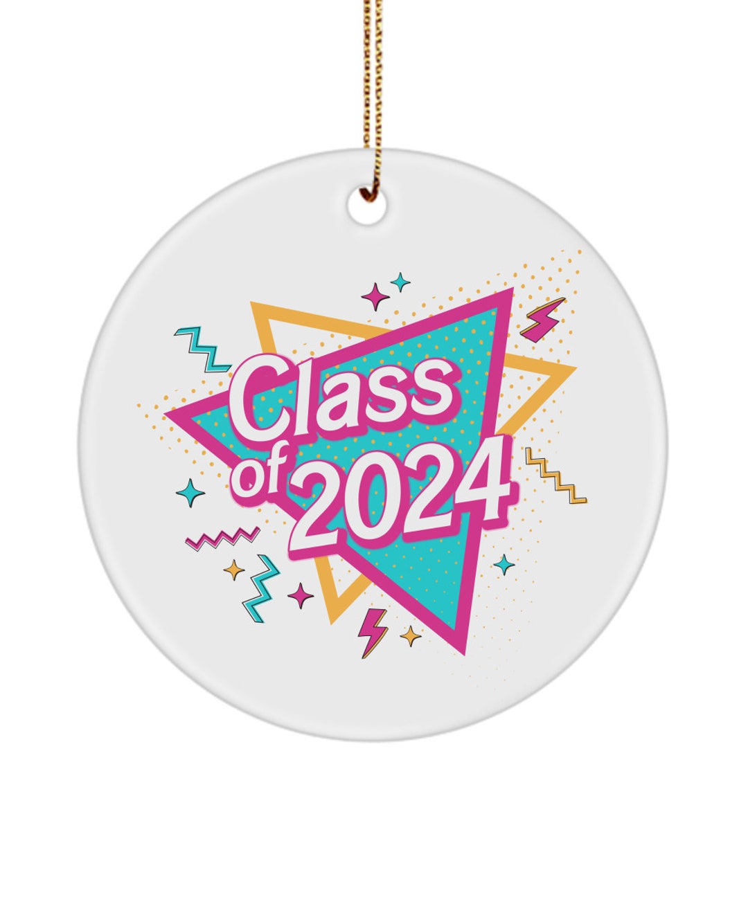 Class of 2024 Ornament Graduation Ornament Senior Ornament Etsy