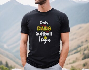 Papá de Softbol, Camisa de papá de Softbol, Camisa de papá, Regalo de Softbol, Regalo de entrenador de Softbol, Entrenador de Softbol, Camiseta de Softbol, Regalo del Día del Padre para papá