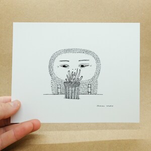 Growing Plants Ikimono - 5x7&quot; / 8x10” fine art print
