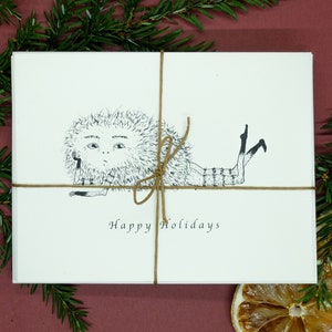 Cartes de vœux des Fêtes Mixed Pack - 5 Designs / 4.25 x 5.5 » (vierge à l’intérieur) / enveloppes incluses