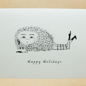 Joyeuses Fêtes - Carte de voeux 4,25 x 5,5 po. (vierge à l'intérieur) / Enveloppe incluse