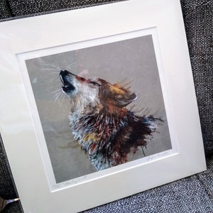 Howling Wolf Giclee Print