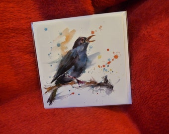 Blackbird Greeting Card