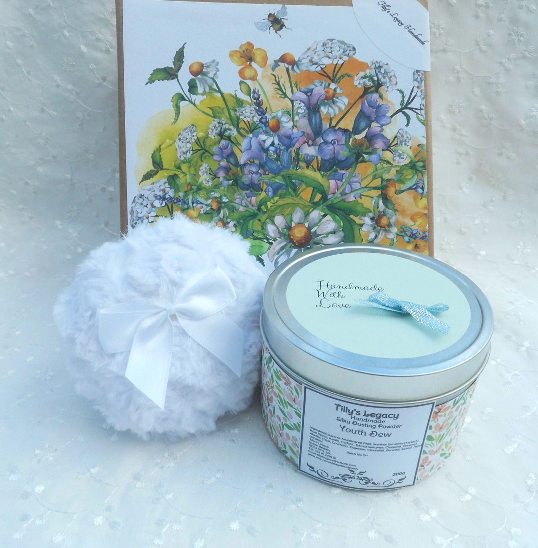 Choose a Fragrance Large 200g Dusting Powder and Mini Powder Puff Gift