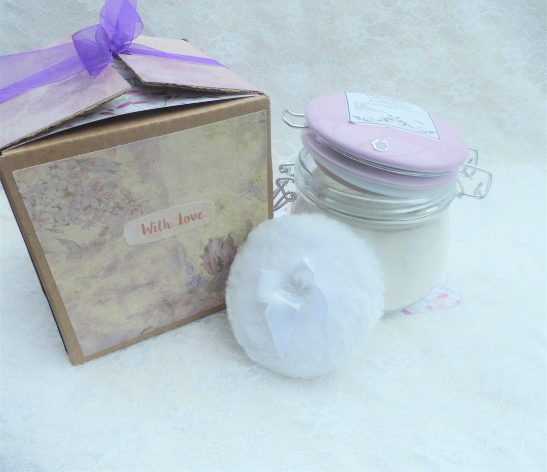 Parma Violets 200g Oatmeal Luxury Dusting Powder Jar and Mini Etsy UK