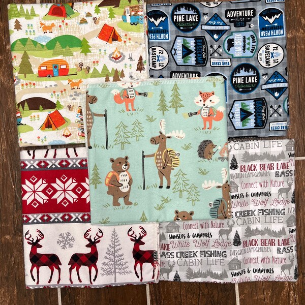 2 Pack Green Receiver Blanket main image 1