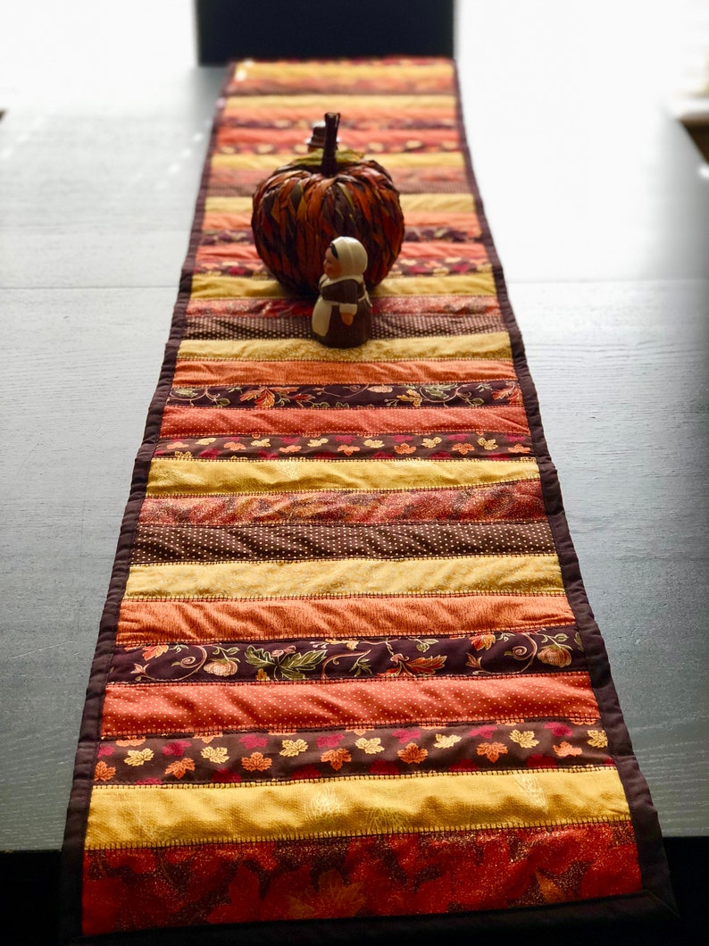 Fall Table Runner, Quilted Fall Table Runner, Home Decor, Fall Decor