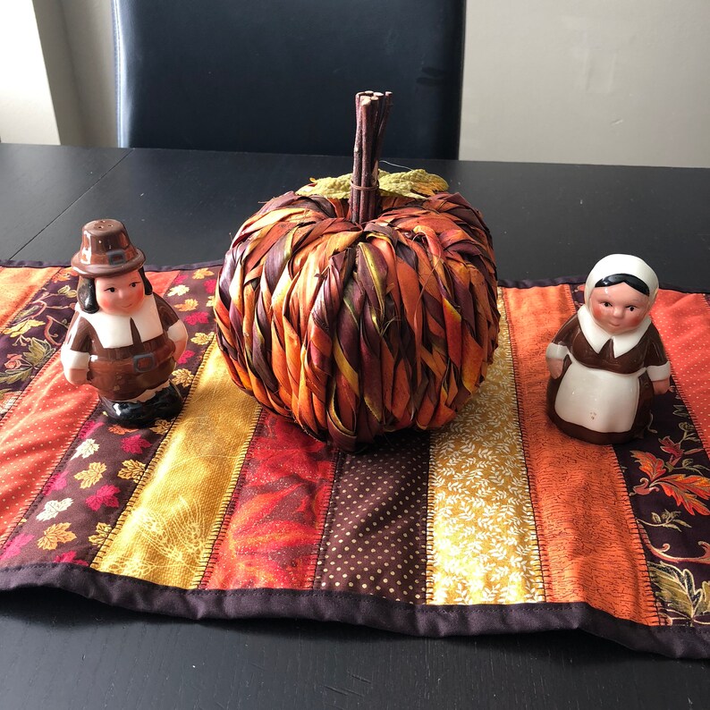 Fall Table Runner Quilted Fall Table Runner Home Decor Fall Etsy