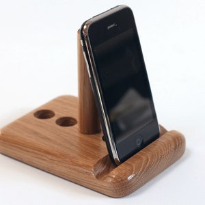 Wandhalterung iPhone  klotzaufklotz - Exzellente Holzprodukte