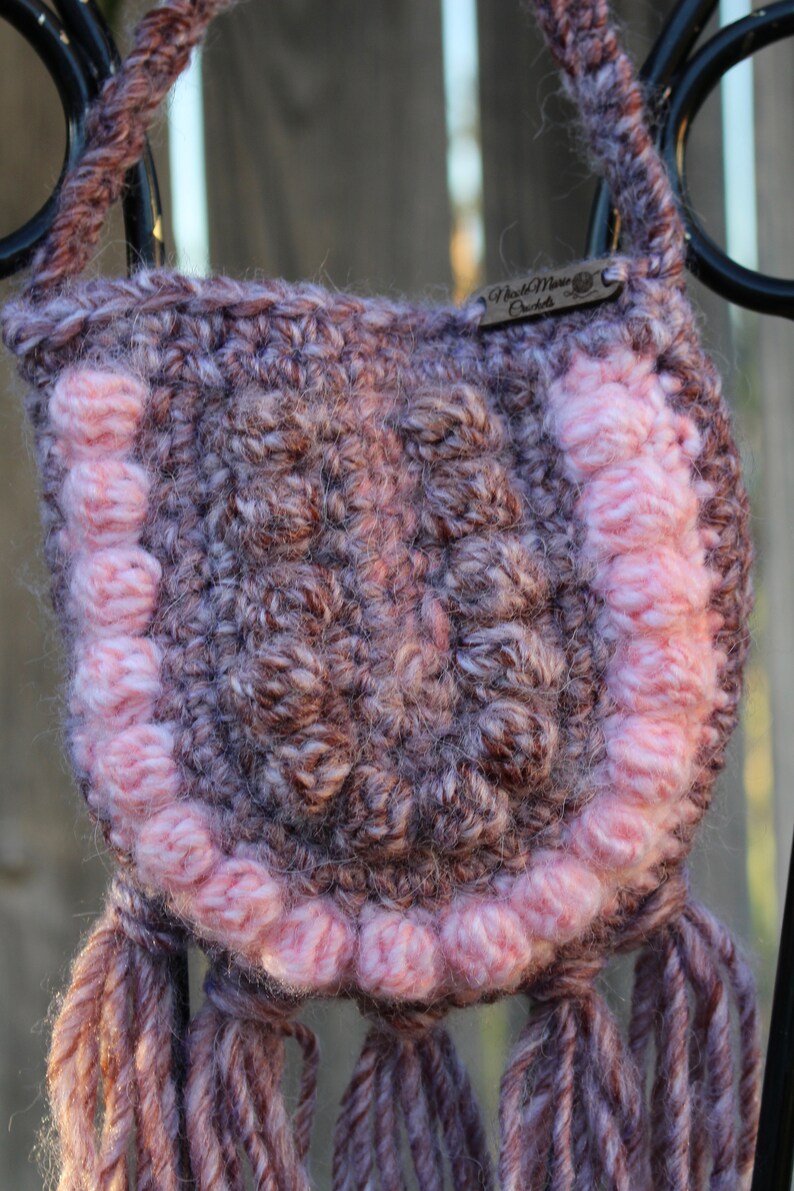 child size Crochet Bitty Boho Bag