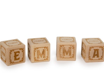 Wooden Alphabet Block