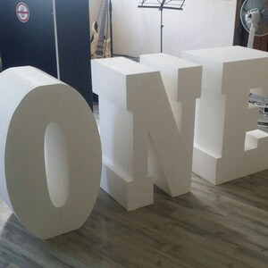 giant letters for baby shower