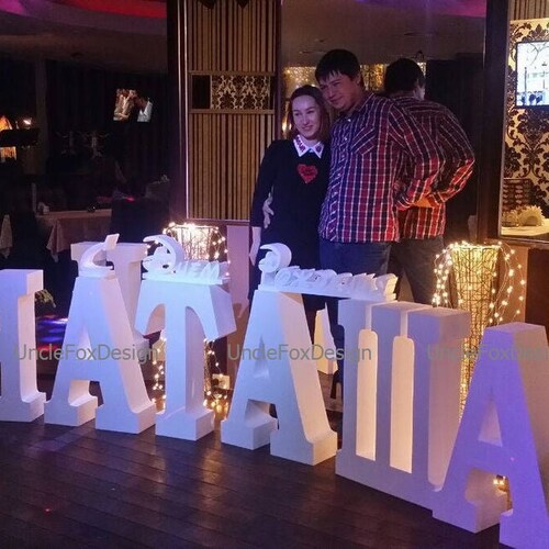 Styrofoam Single Letter Giant Letter 30 Inch Large Free Etsy