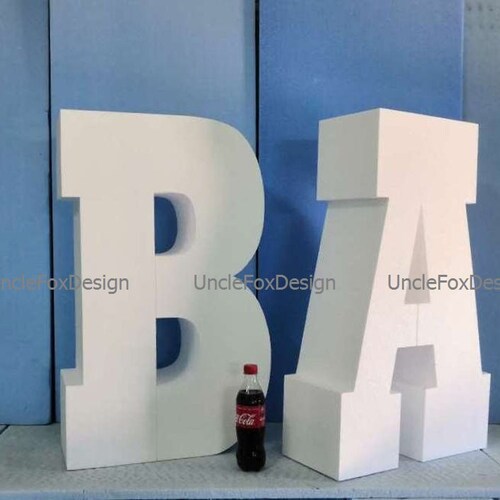 30 Tall Large MR & MRS Table Base Foam Letters Etsy