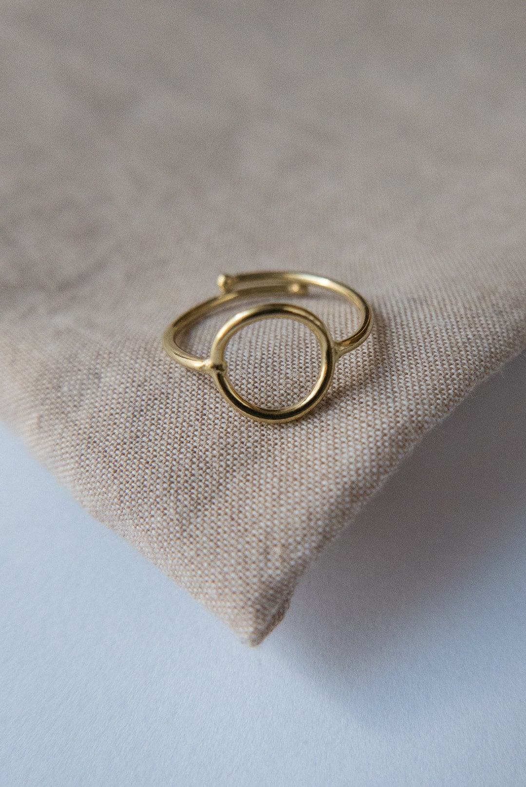 Angular Simple Rings Moon Ring, Triangle, Circle, Simple, Geometric Ring, Rings, Simple ...